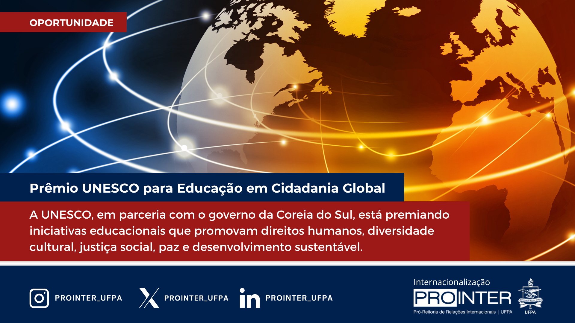 Inscrições abertas para o Prêmio UNESCO de Educação em Cidadania Global