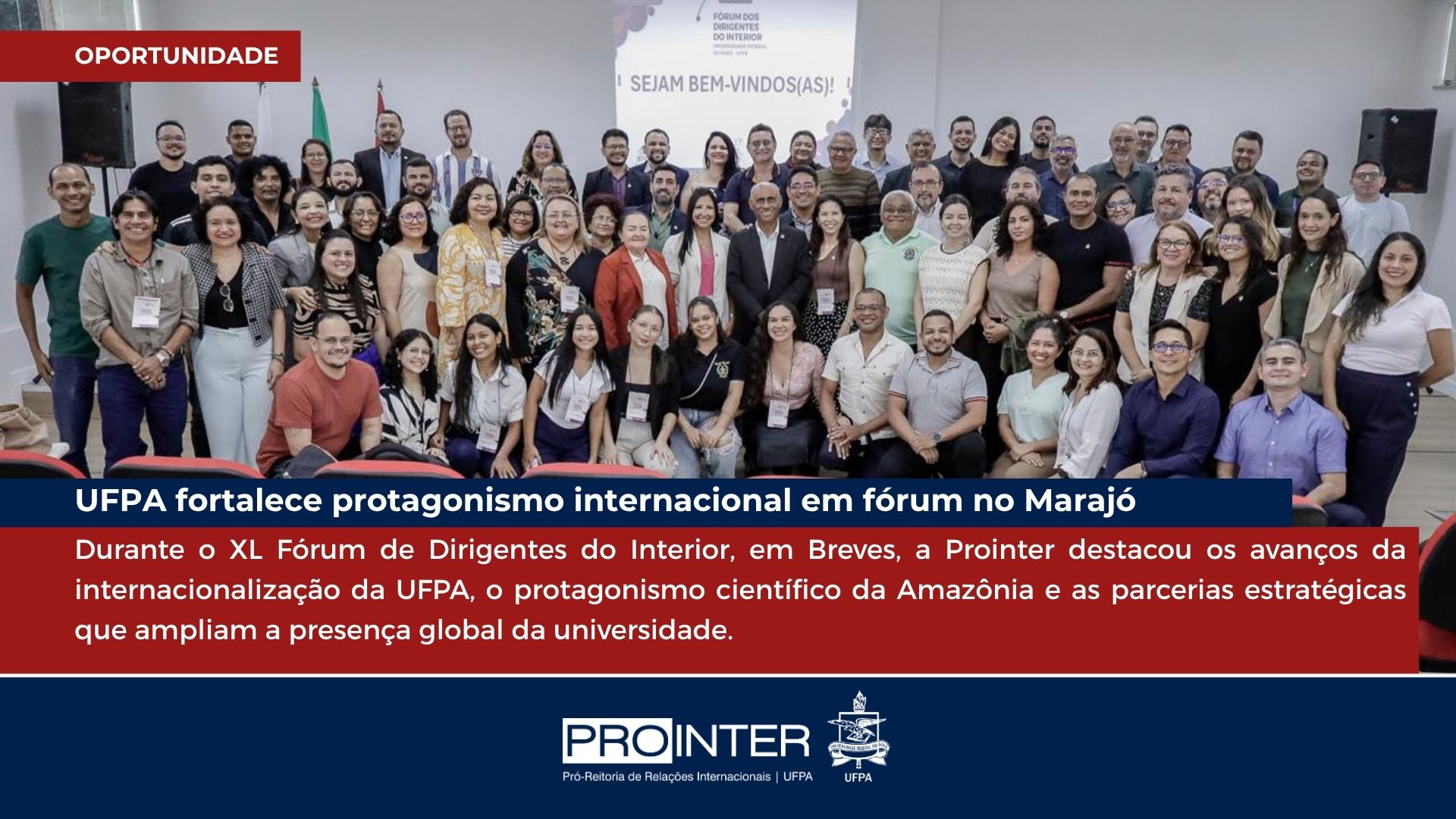 Prointer destaca protagonismo da UFPA em fórum no Marajó